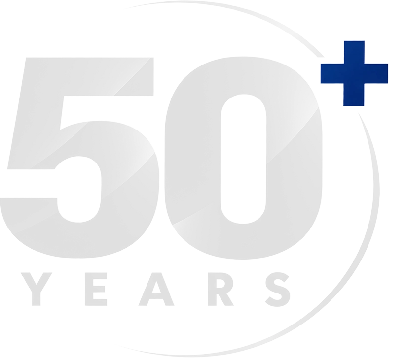 50+ years